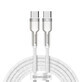 Baseus Cafule Series Metal Data USB-C / USB-C PD QC SCP 100W 5A 1 m cable - white