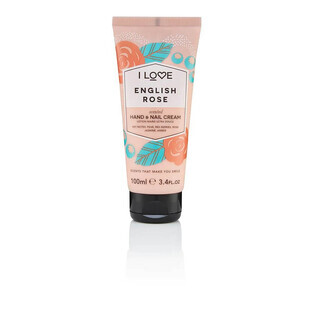 I Love Hand amp; Nagelcrème English Rose, 100ml
