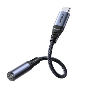 Joyroom SY-C01 USB-C to 3.5 mm mini jack DAC adapter - black