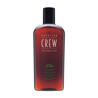 American Crew Shampoo, Spülung und Badegel Teebaum, 450 ml