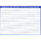 Dry erase board