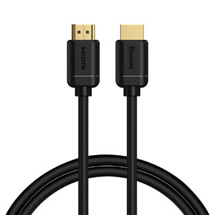 Cable Baseus HDMI 2.0 4K 60 Hz 3D HDR 18 Gbps 1 m negro (CAKGQ-A01)