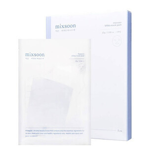 Mixsoon Bifida Mask Pack Sheet Mask Set, 5 pieces