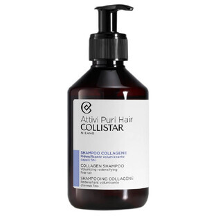 Collistar Attivi Puri Shampoo per capelli con Collagene, 250 ml