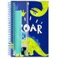 Kit scuola Dino quaderno a spirale A5 gomma temperamatite righello 15cm