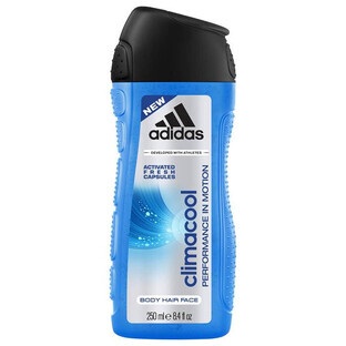 Adidas Climacool 3-in-1 Gel douche pour hommes, 250ml