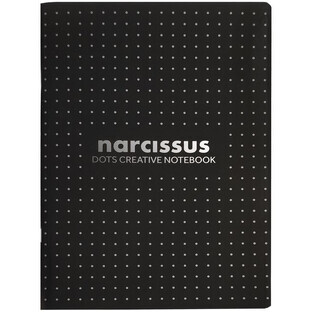 A4 notebook 48 sheets dot black 6 pieces