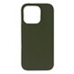 Multiple culori Wheat Bran Caz MagSafe pentru iPhone 16 Pro - verde închis