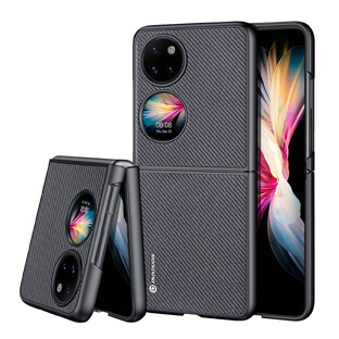 Dux Ducis Fino nylonummantelte Tasche Huawei P50 Pocket schwarz