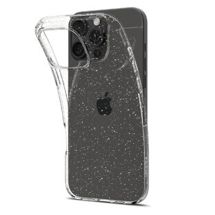 Funda Spigen Liquid Crystal para iPhone 16 Pro - brocado transparente