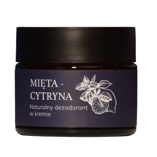 Mglife Crema deodorante naturale alla menta e al limone, 50 ml