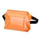 Pochette étanche en PVC / rein - orange