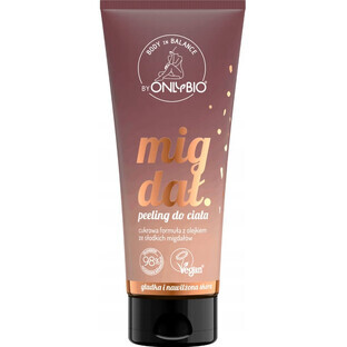 OnlyBio Body in Balance Scrub corpo alla mandorla, 200 ml
