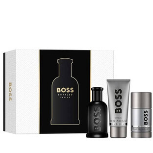 Hugo Boss Boss Bottled Parfüm Set 100 ml + Deo-Stick 75 ml + Duschgel 100 ml