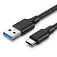 Ugreen US184 20884 Cable USB-A 3.0 / USB-C 3A 2m - negro