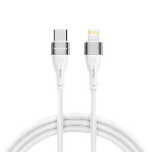Wozinsky WSTCL1 Cable Lightning / USB-C PD 27W 1 m - blanco