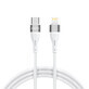 Wozinsky WSTCL1 Cable Lightning / USB-C PD 27W 1 m - blanco