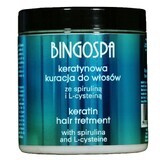 BingoSpa Trattamento per capelli alla cheratina con spirulina e L-cisteina, 250 g