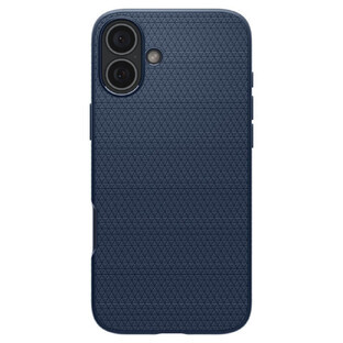 Coque Spigen Liquid Air pour iPhone 16 - bleu