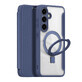Dux Ducis Skin X Pro Tasche für Samsung Galaxy S24 mit MagSafe, Klappe und Ständer - blau