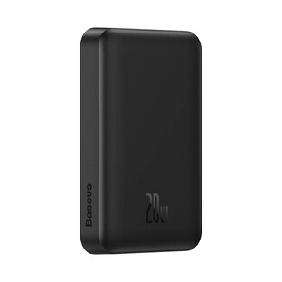 Baseus Magnetische Mini Powerbank met MagSafe 15W inductief opladen / PD QC 20W snel opladen 10000mAh zwart (Overseas Edition) + Xiaobai Series USB-C - USB-C 60W 3A kabel 0,5m zwart Baseus Magnetische Mini Powerbank met MagSafe 15W inductief opladen / PD QC 20W snel opladen 10000mAh zwart (Overseas Edition) + Xiaobai Series USB-C - USB-C 60W 3A kabel 0,5m zwart