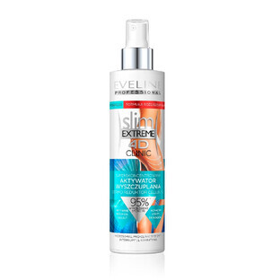 Eveline Cosmetics Slim Extreme 4D Clinic Activador adelgazante superconcentrado dermo reductor de celulitis, 200 ml