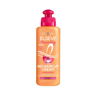 L Oreal Paris Elseve Crema Dream Long No Haircut para cabellos largos y dañados, 200 ml