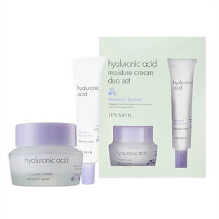 It s Skin Hylauronsäure-Gesichtscreme-Set, 50 ml + Augencreme, 25 ml