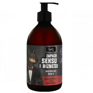 LaQ Gel doccia 8in1 Doberman Black Shine, 500 ml