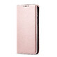 Magnet-Kartenetui für Samsung Galaxy S22+ (S22 Plus) Karte Brieftasche Fall Kartenhalter rosa