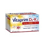 Vitaprim D3 Forte 2000 + K2, 60 capsules