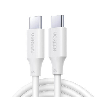 Ugreen US562 USB-C / USB-C PD 100W cable 2m - white
