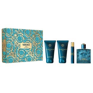 Versace Eros Set Apă de Parfum, 100 ml + Balsam după ras, 75 ml + Gel de duș, 75 ml + Apă de Parfum, 10 ml Versace Eros Set Apă de Parfum, 100 ml + Balsam după ras, 75 ml + Gel de duș, 75 ml + Apă de Parfum, 10 ml