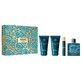 Versace Eros Set Eau de Parfum, 100 ml + Aftershavebalsem, 75 ml + Douchegel, 75 ml + Eau de Parfum, 10 ml