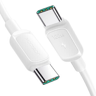 Joyroom Serie Multi-Color A14 Cavo USB-C / USB-C 100W 1,2 m - bianco