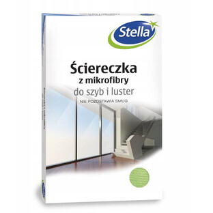 Stella Pânză microfibră pentru sticlă și oglinzi, 1 buc