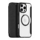 Custodia Dux Ducis Skin X Pro per iPhone 16 Pro Max con MagSafe e flip cover - nero