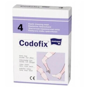 Codofix Elastisch Verband Mesh Nr. 4, 4-4,5cm x 10m (schacht, knie)