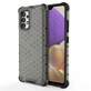 Étui blindé en nid d'abeille avec cadre en gel Samsung Galaxy A03s (166.5) noir