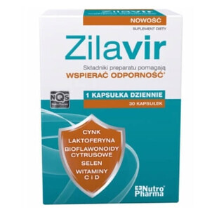 Zilavir, 30 capsules