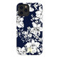 Kingxbar Étui Blossom décoré de véritables cristaux Swarovski iPhone 12 mini multicolore (Lily)