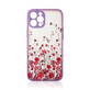 Coque design pour iPhone 12 Pro Max housse florale violet