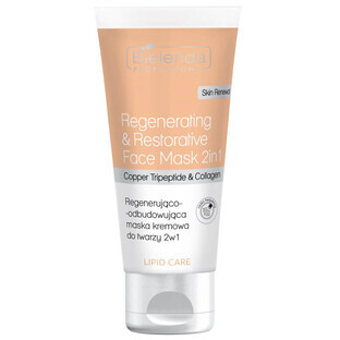 Bielenda Professional Lipid Care Maschera viso rigenerante e ricostituente 2in1, 150 ml