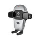 Soporte de coche Dudao con cargador inalámbrico Qi integrado 15W gris (F20xs)
