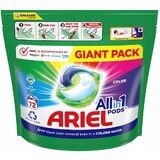 Ariel, All in 1 Pods, Color Washing Capsules, 72 pieces