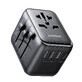 Adaptateur de voyage Joyroom JR-TCW01 universel 17W EU / US / UK / JP / AU / CN - noir