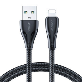 Joyroom Surpass Series A11 USB-A / Lightning 2.4A 2 m kabel - zwart