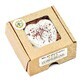 Miodowa Mydlarnia Rosa bola de baño efervescente, 80 g