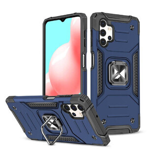 Wozinsky Ring Armor funda híbrida blindada + soporte magnético Samsung Galaxy A73 azul Wozinsky Ring Armor funda híbrida blindada + soporte magnético Samsung Galaxy A73 azul