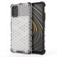 Etui blindé en nid d'abeille avec cadre en gel Xiaomi Poco M3 transparent